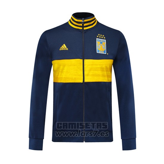 Chaqueta del Tigres UANL 2019-2020 Azul y Amarillo